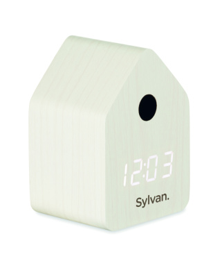 Logotrade business gift image of: MDF cuckoo alarm clock